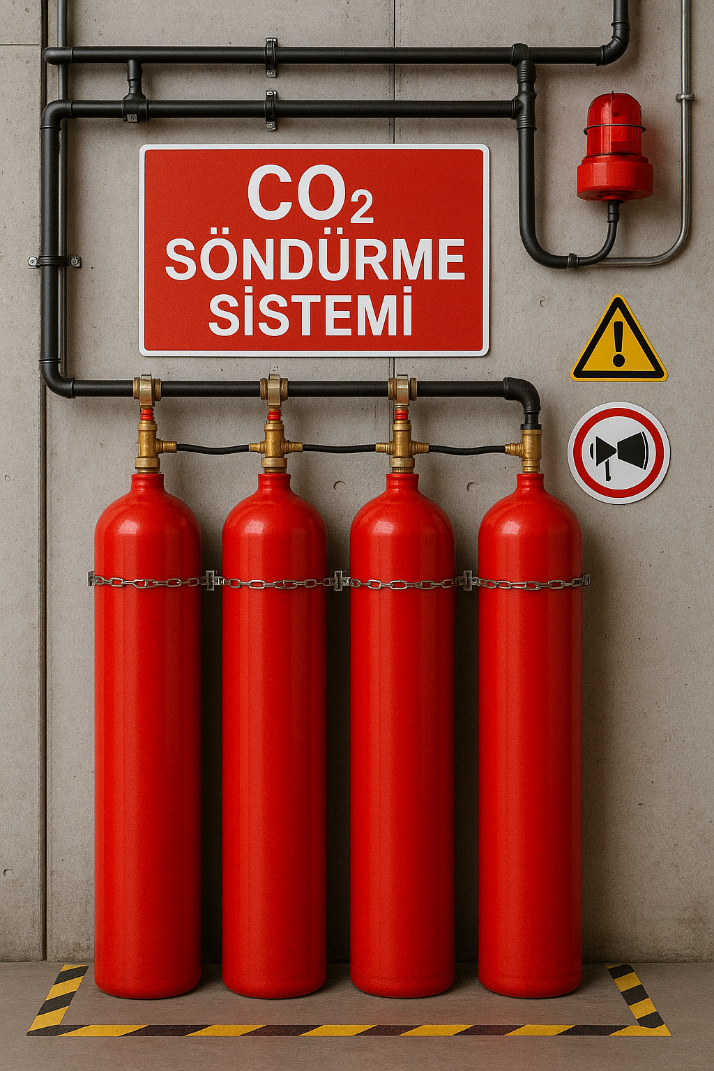 CO₂ Söndürme Sistemi