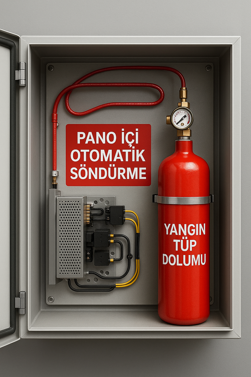 Pano İçi Yangın Tüpleri